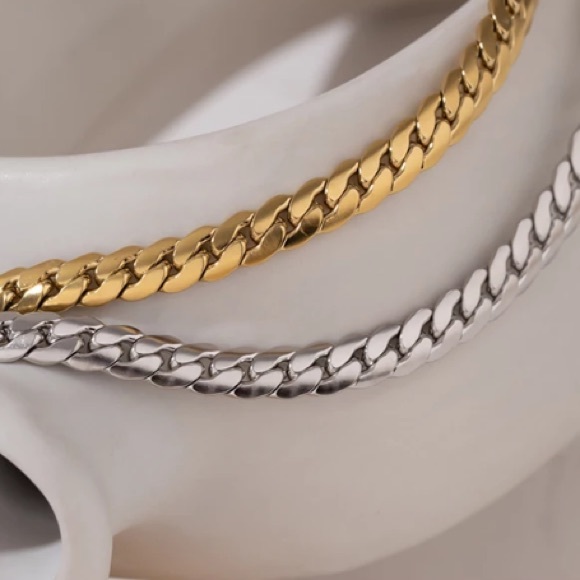 ๐ค18K white gold snake necklace - Picture 8 of 8